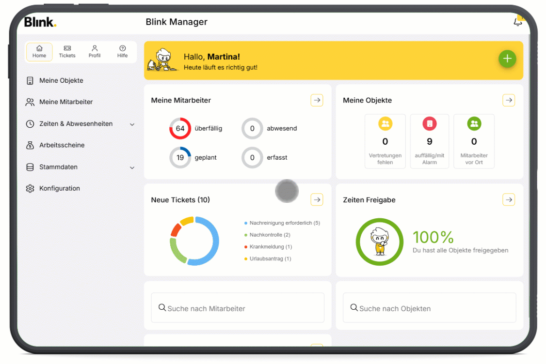 Arbeitsschein abnehmen Blink Manager.gif